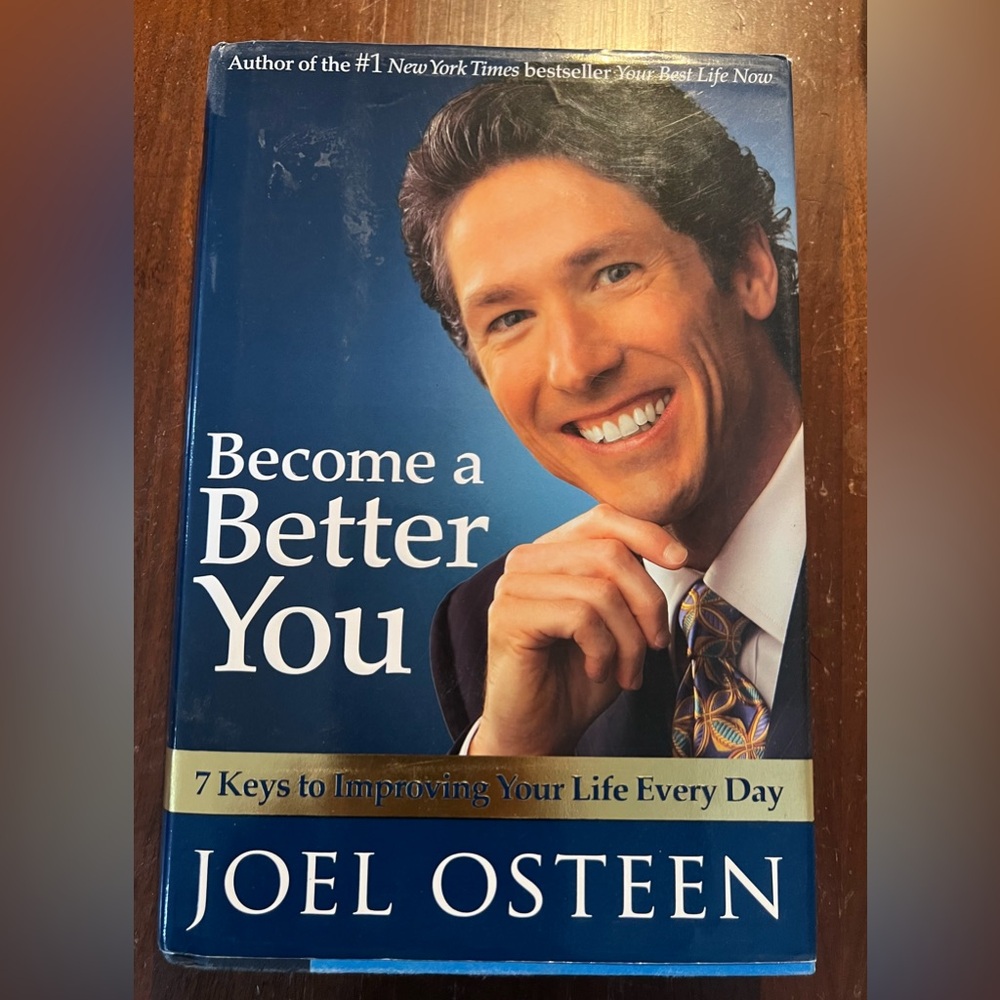Become a Better You - Blue Hardcover Self-Help Book
